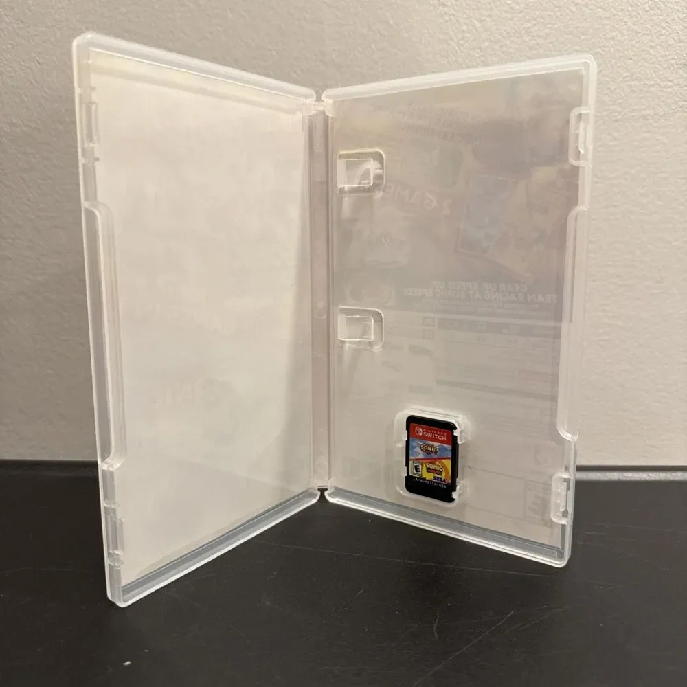 Sonic Mania & Team Sonic Racing Double Pack 2 Games In 1 Case & Cartridge Tested